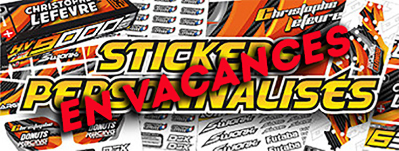 Pas de stickers en Juillet